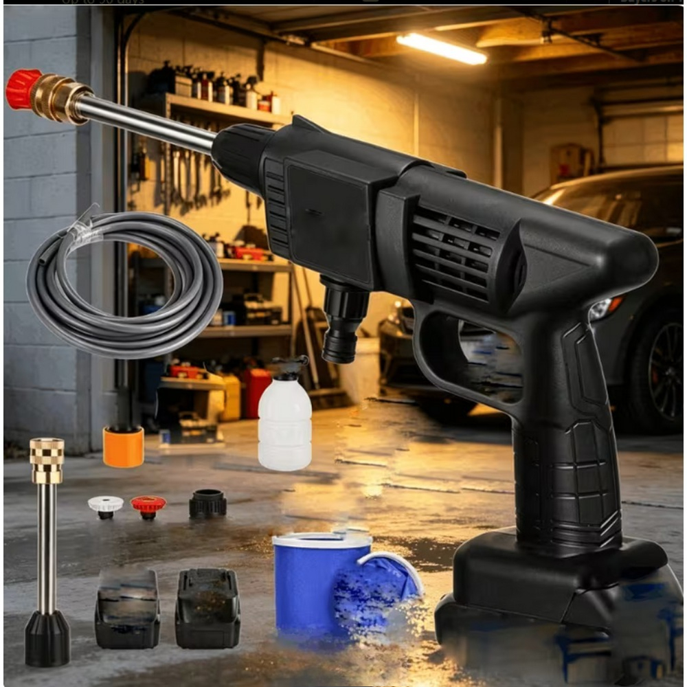 Image of Car Wash Tools For Patio And Garden, Parts And Additions For Car Wash Guns, Nozzles, And Hose Tools, Grip Additions, Tool Sets For Cleaning Cars, Floors, Walls, And Fences