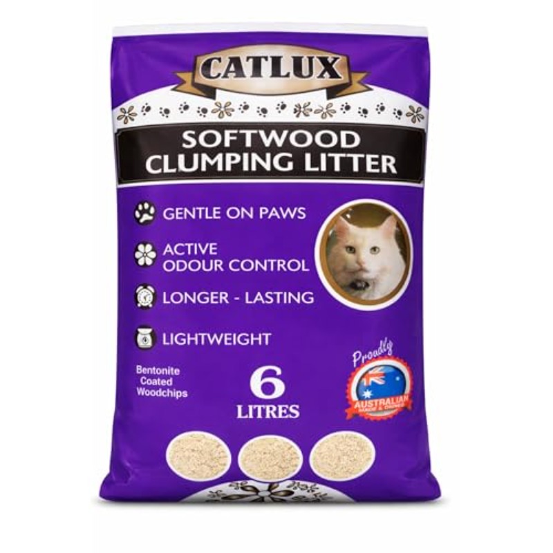 Light Clumping Cat Litter for Cats Natural Softwood Pine Scent - Image 5