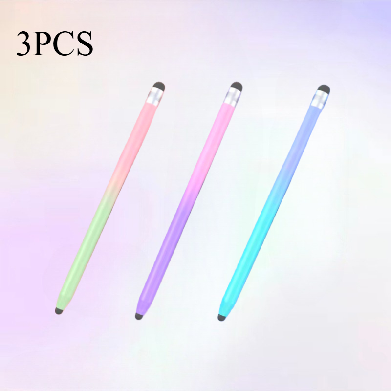 TEMU 3 pezzi Penna stilo touchscreen a testina e , penna capacitiva sensibile ad precisione, un'arma per , tablet, smartphone e dispositivi