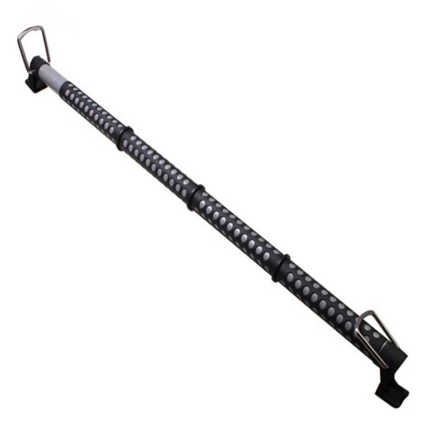 Image of 1pc Adjustable Telescopic Car Clothes Hanging Rod, Anti-slip Retractable Auto Clothesline Bar, Multifunctional Vehicle Garment Holder For Travel