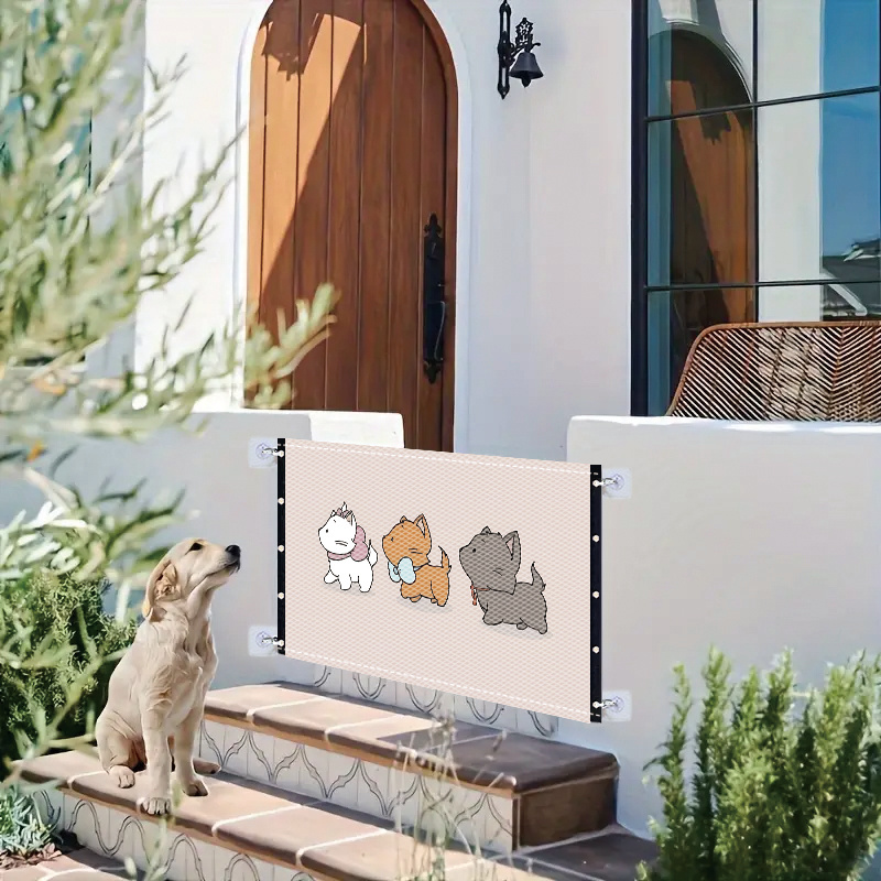 portable aluminum pet safety fence barrier for indoor and outdoor