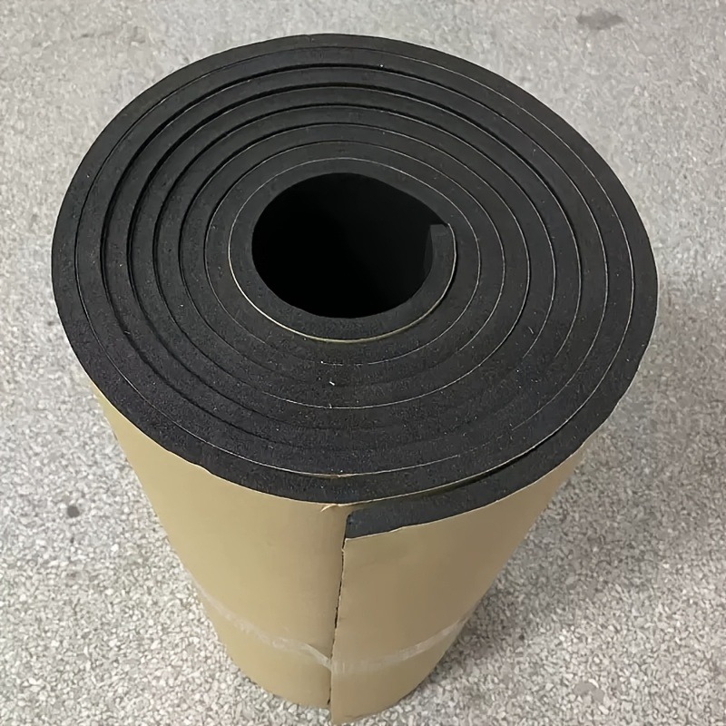 Image of 1 Roll Of Garage Wall Protection Foam, Self-adhesive Door Anti-collision Foam, Universal . Suitable For , Furniture, Tables And Chairs, Doors And Windows, And Auxiliary Protection