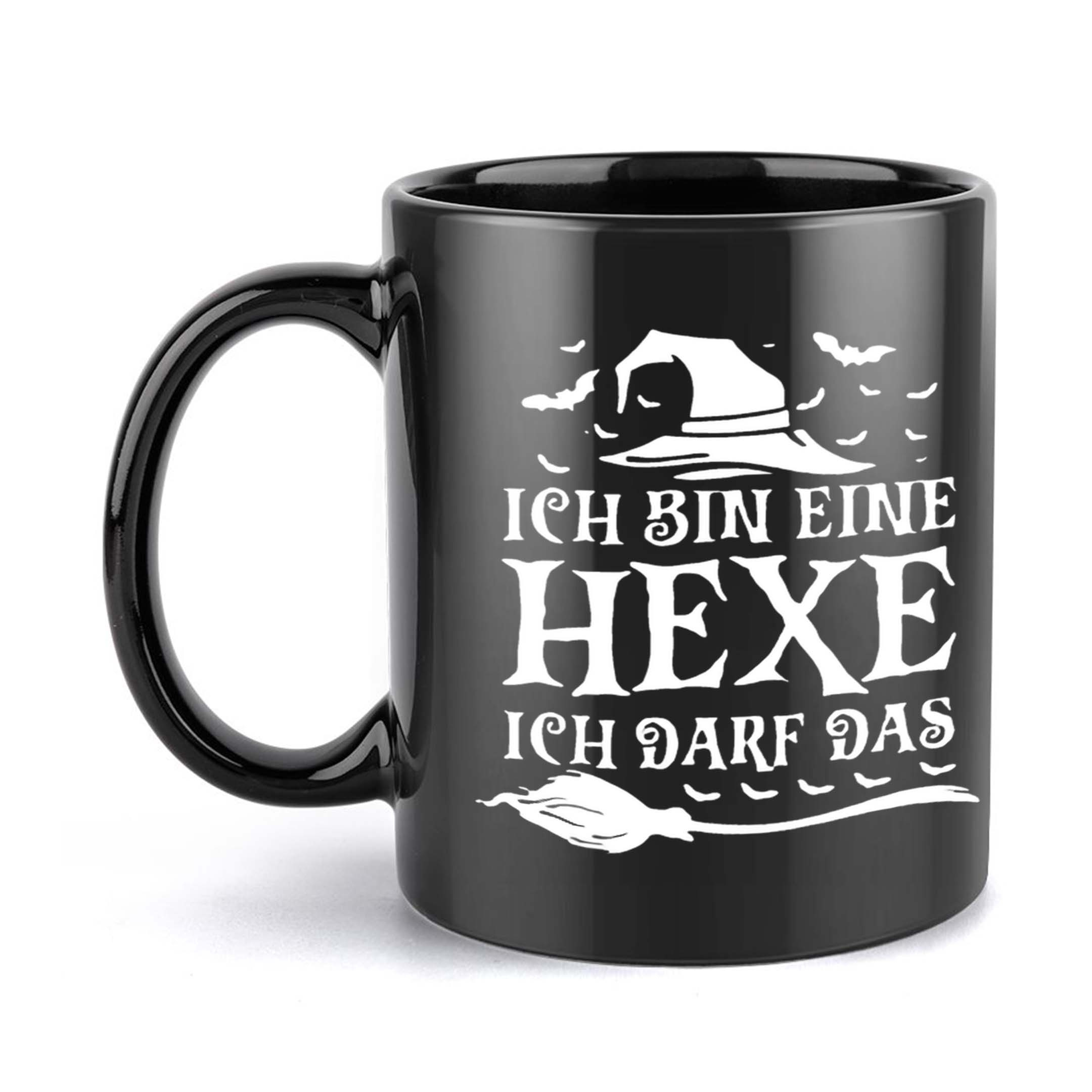 1pc, Hat, Broom Humorous Ceramic Mug 11oz (360ml), Cartoon Coffee Cup For Beverages, Birthday And Holiday Gift Idea, Drinkware