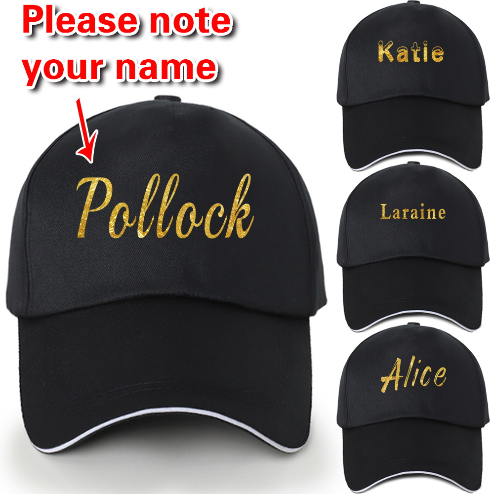 

Custom Personalized Unisex Baseball Cap - Embroidered Name, Lightweight Cloth Hat With Adjustable Strap, Woven Sun Hat For Outdoor Sports And Travel, Hand Wash Only Sunscreen Visor Caps