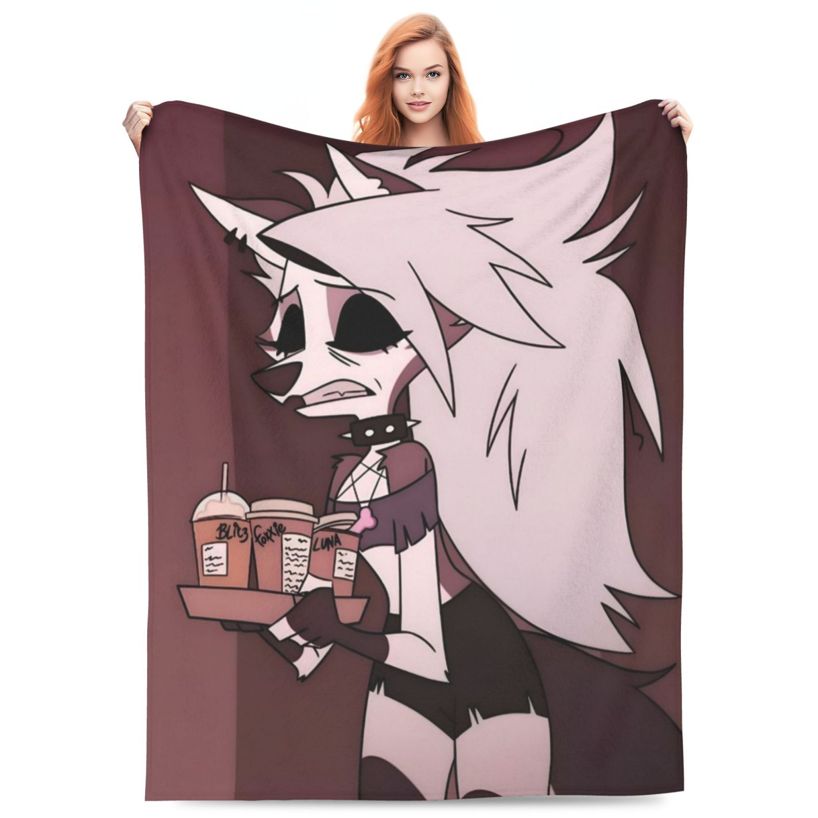 

Anime Flannel Throw Blanket - Lightweight, Comfort For Sofa & Bed, Travel & Camping, Ideal Gift