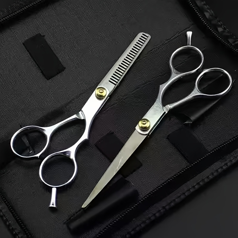 E-shop 2er-Set Haarschneidemaschine, inklusive professionelle Haarschneidemaschine und einzigartige flache Magie-Schere, praktisch für die Trimnung von