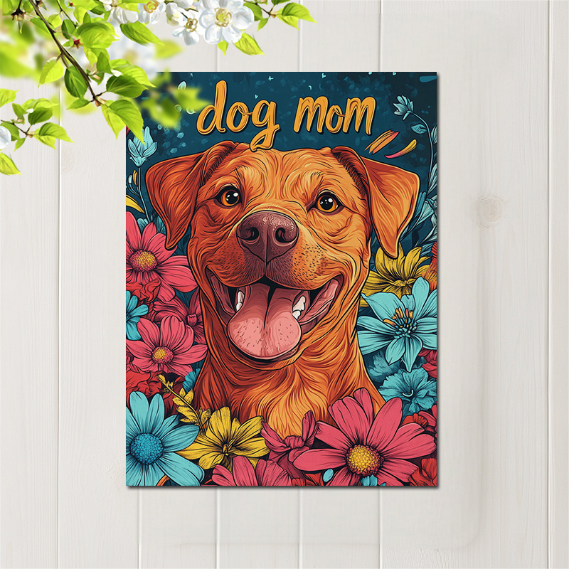 room decor 1  mom canvas art print 12 x16     and flowers frameless canvas poster   wall decoration for bedroom kitchen dining room