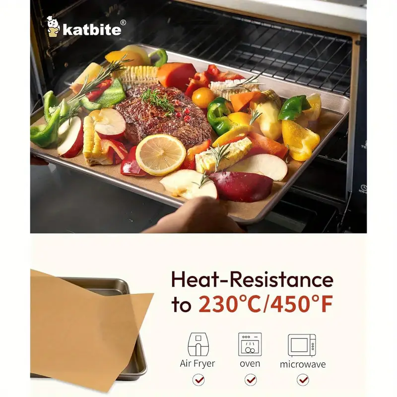 350pcs 9x13in parchment paper sheets heavy duty unbleached baking paper non stick oil proof for oven air fryer grilling steaming and cooking bread Product details 0