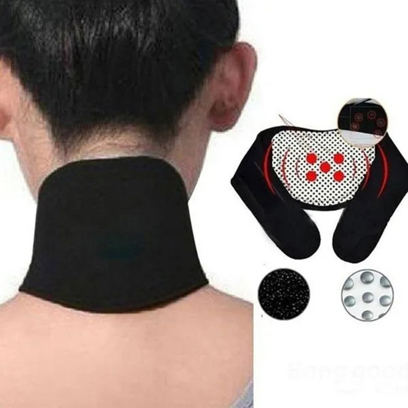 2pcs neck support set magnetic relaxation for home use comfortable wrap for muscle and  