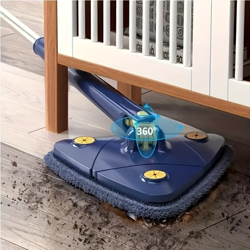 1set, Triangle 360° Rotating Cleaning Mop, Long Handle Floor Mop,... product image 3