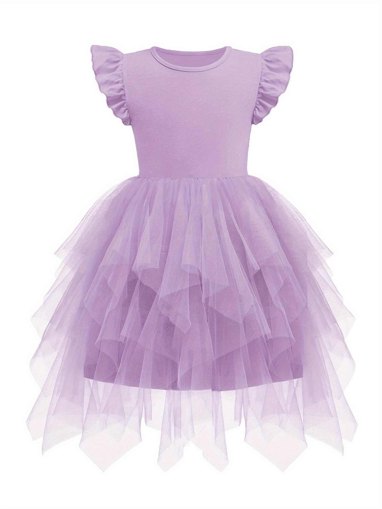 toddler tutu dress little girls irregular tulle princess - Temu