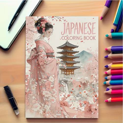item picture 1 pages an elegant for relax featuring eastern aesthetics cherry relaxation family and holiday decorations for easter thanksgiving christmas new year and valentines day
