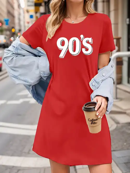 90s style t shirt dress 90s T Shirt Dress