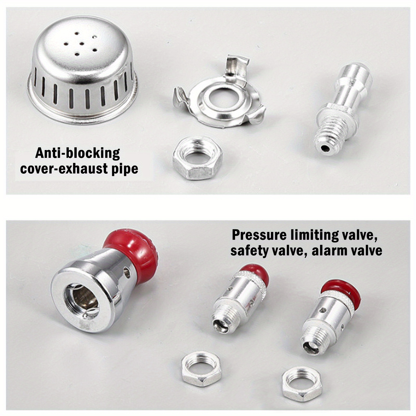 1pc aluminum quick cooking   and   suitable for   and soups   with a lid and steaming rack   holiday gifts such as christmas halloween etc suitable for induction cookers and gas stoves Product details 10