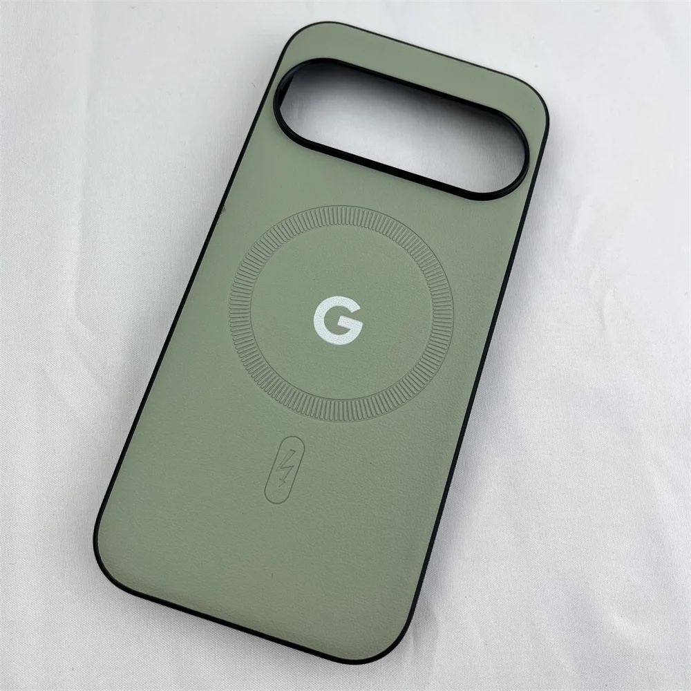 TEMU Phone Case - Light Luxury Leather Magnetic Ring Phone Case Suitable For Pixel 11 10 9 8 Pro Xl 10a 9a 8a Personalized Printed Logo Compatible