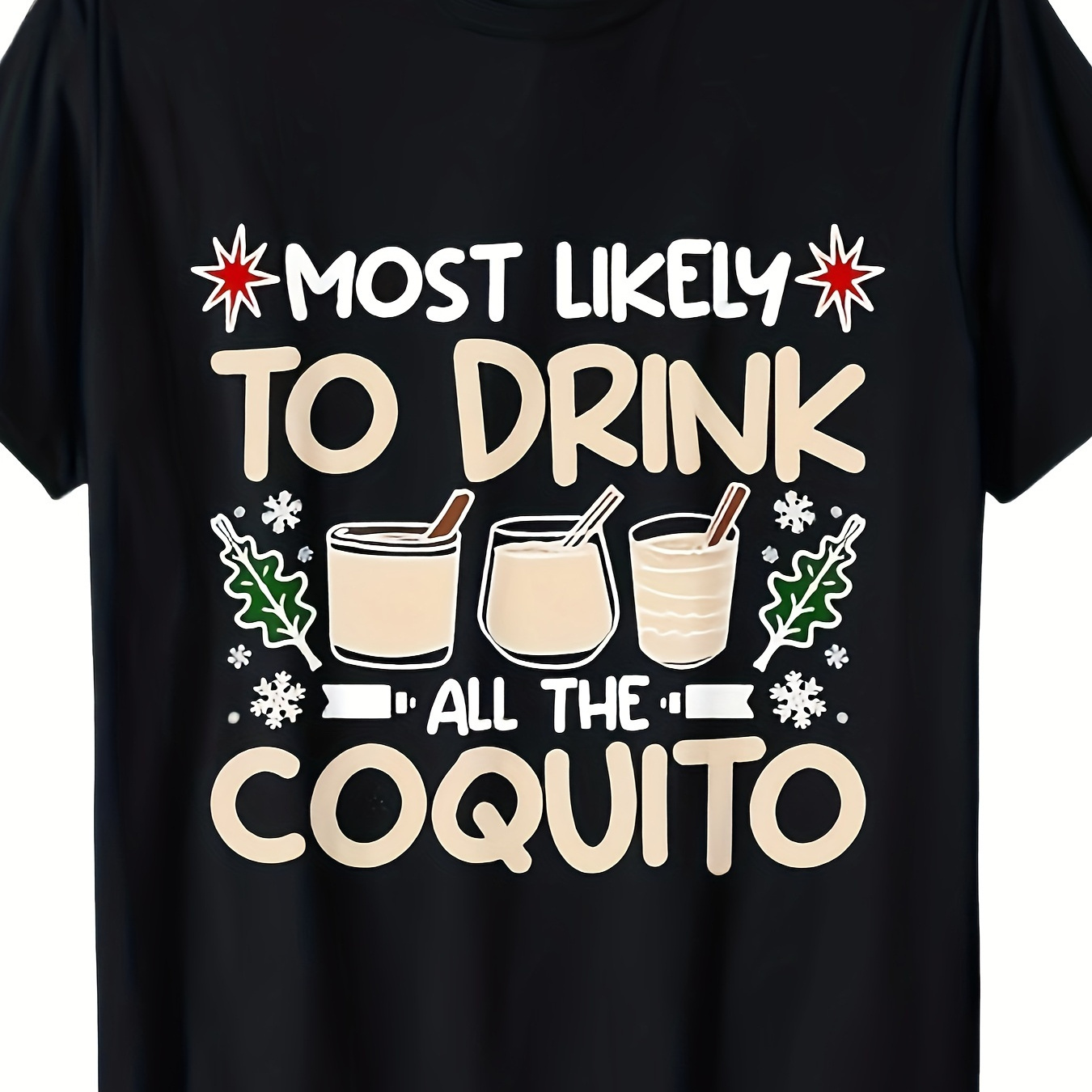 

Puerto Christmas T-, 100% , , Slight , , Fit, Graphic, For Men, Summer Tee