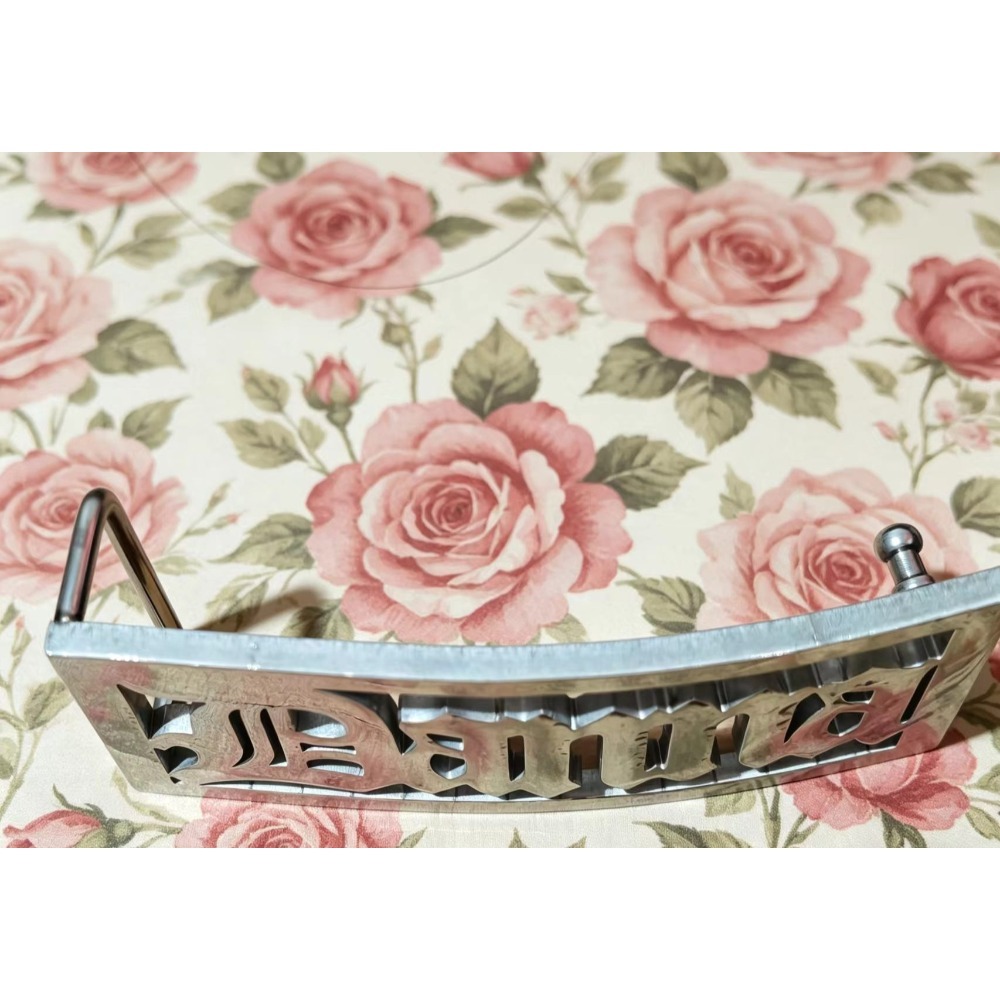TEMU Custom 1pc Personalized Men's Novelty Belt Buckle (belt Not Included) Engravable Gift, Trendy Retro Style. Suitable For Coats/sweaters And Jeans