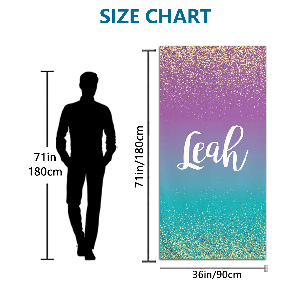 TEMU 1pc Fiber Gradient Shimmer Custom Beach Towel, Lightweight And Soft, Perfect For Swimming, Fitness, Yoga - Companion, Fitness Towel | Design |