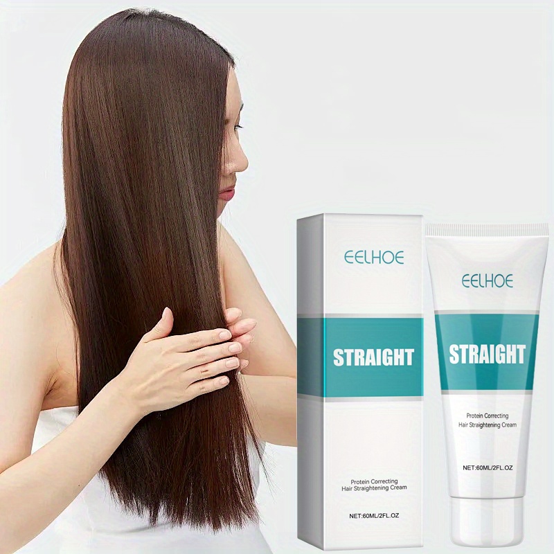 60Ml Protein Straightening Cream Frizzy Hair Without The Need for Pulling  Moisturizing And Hydrating, Enhances Hair Suitable for Men And