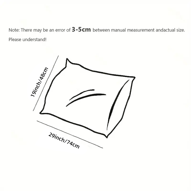 1pc Deep Sleep Pillow Provides Refreshing Sleep All Year Round, with a Soft and Highly Elastic Pillow Core. Its Ergonomic Neck-supporting Design Conforms to the Physiological Curve, While Zoned Support Technology Accommodates Both Side and Back