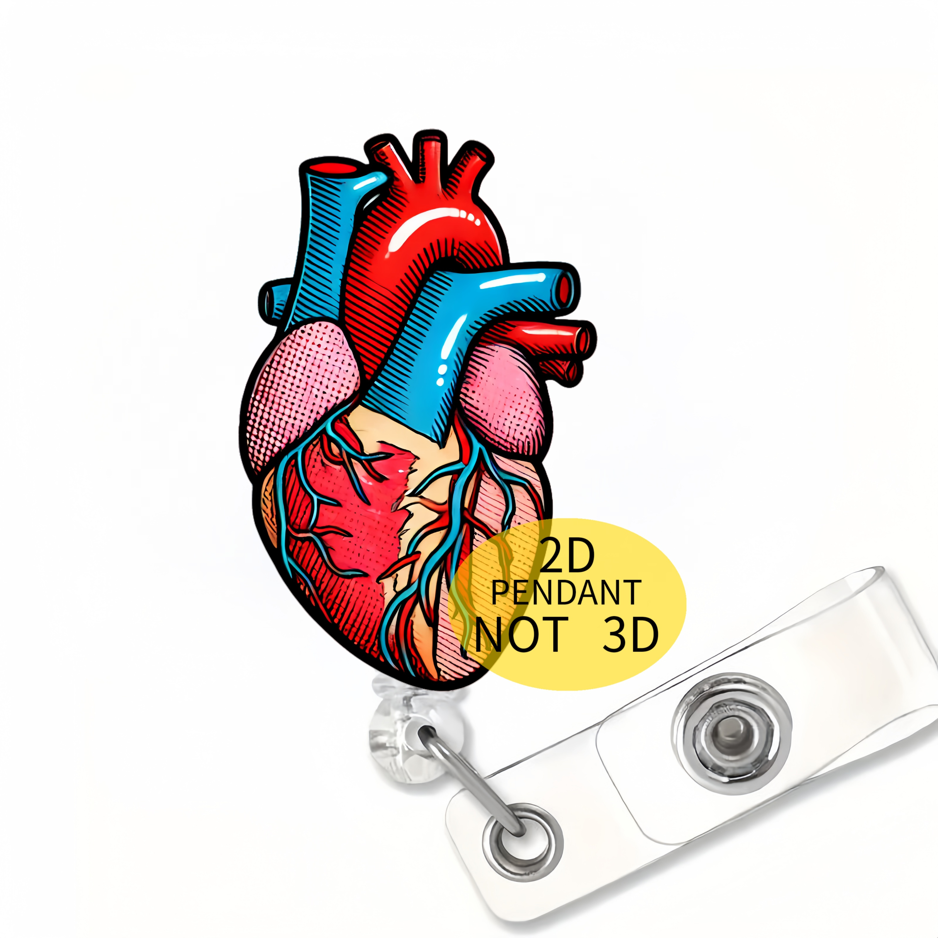 -shaped Retractable Id - , For Nurses, , Rn & Lpn - Workcat