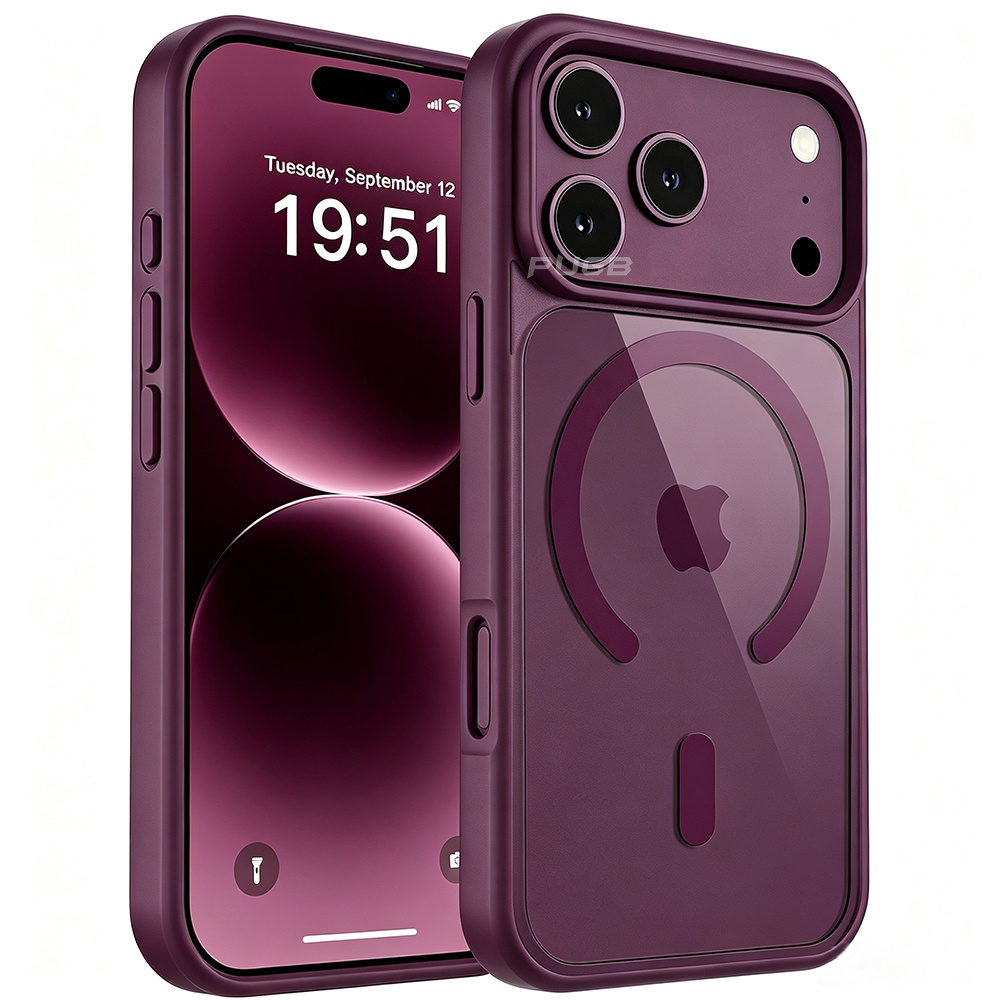 TEMU Custodia per telefono: custodia con ricarica wireless magnetica compatibile con iPhone 18 17 16 15 14 13 Pro Max 18ProMax 18Pro 17ProMax 17Pro