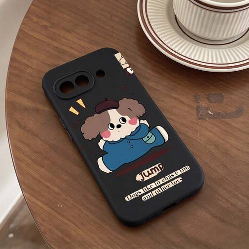 item picture Phone Case: 2D Flat Fashionable Phone Case Suitable for Google Pixel 10/ Pixel 8A/8Pro Pixel 9/9A/9PRO/9PRO XL TPU Transparent Cover, 2D Flat
