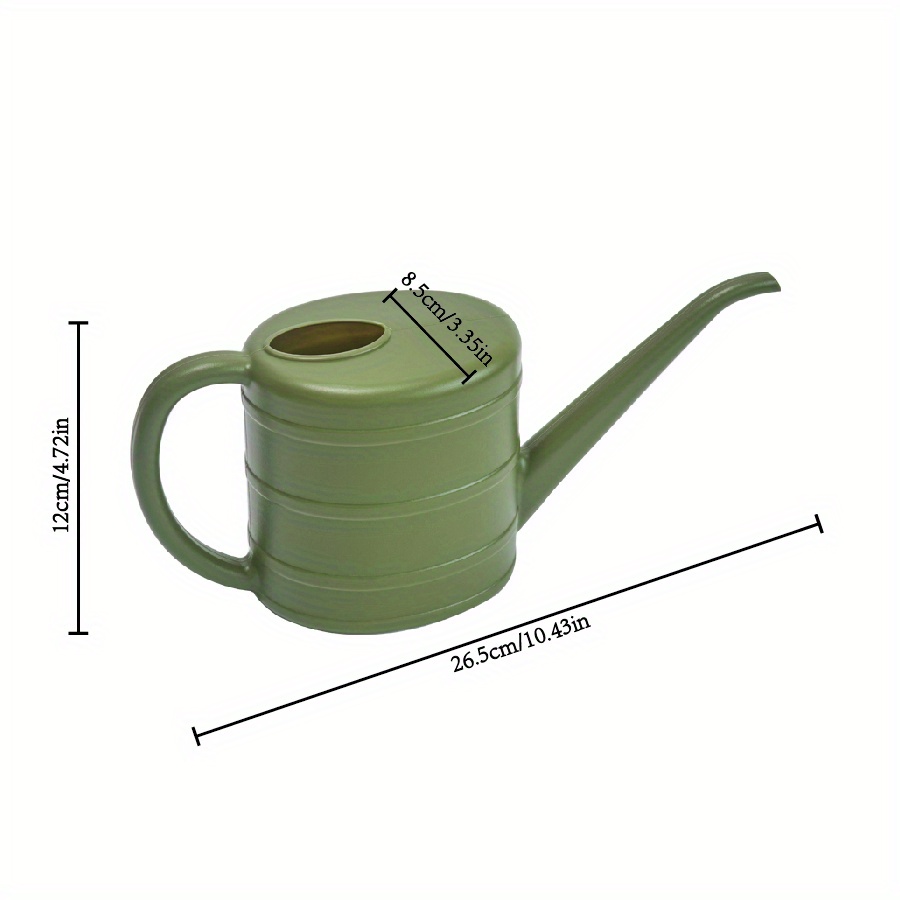 TEMU 1pc Portable Plastic Watering Can For Indoor Plants, Flower Watering Can Outdoor For Plants Flower, Indoor Long Spout, 850ml/28.87oz