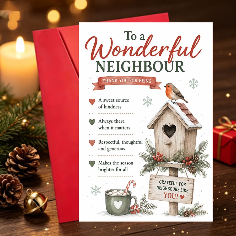 TEMU 1 Set Of Christmas Cardsthank You Card For Expressing Gratitude Ideal Gift For On Festive Occasions
