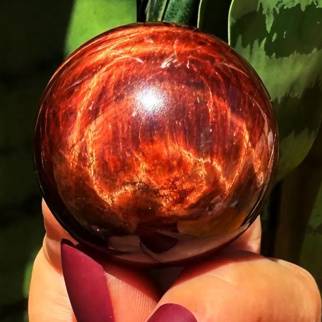 TEMU 1pc Esfera Única de - Adorno Natural en Cristal para Decoración del Hogar, Regalo para Navidad, Halloween, Pascua, Día de San Valentín |