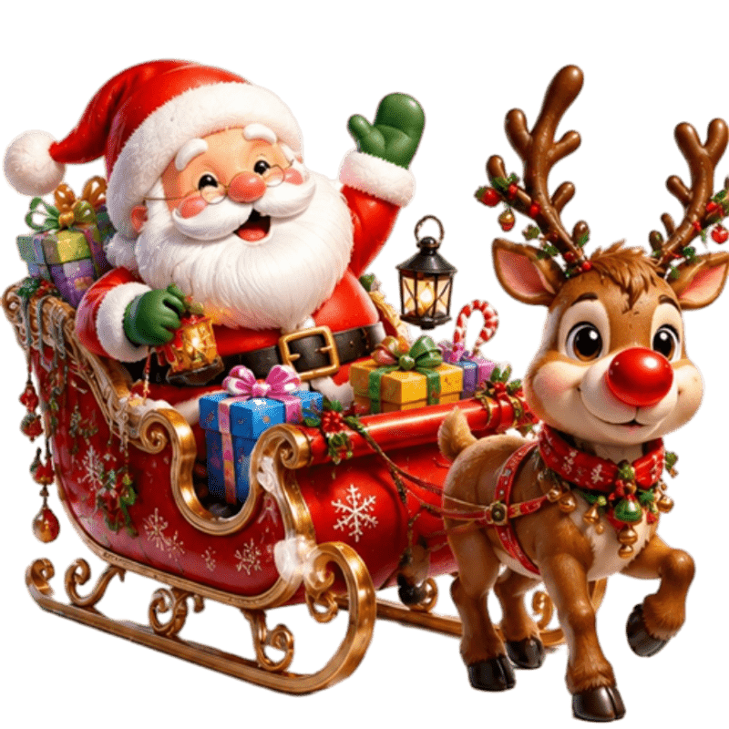 TEMU 1pc 2d Flat Pattern, Christmas Window Sticker Glass Static Cling, Window Decal, Glass Mural, Window Flower Christmas Santa Reindeer Gift Pattern