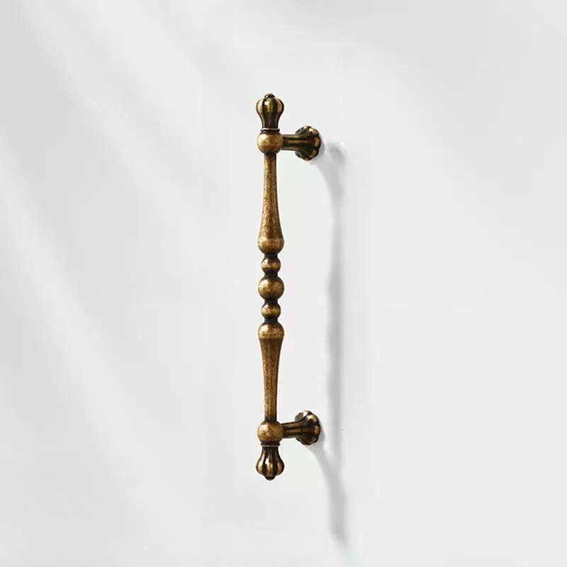 TEMU 2 Vintage Bronze Drawer Pulls, Elegantly Designed, High Quality, , Made Of Alloy, Suitable For Furniture Drawers And Cabinet Doors, Such As