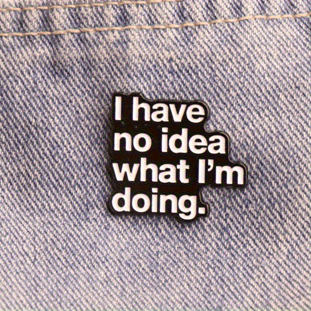 Funny Enamel Brooch Pin, Humorous Lapel Badge For Clothing Backpack Accessory