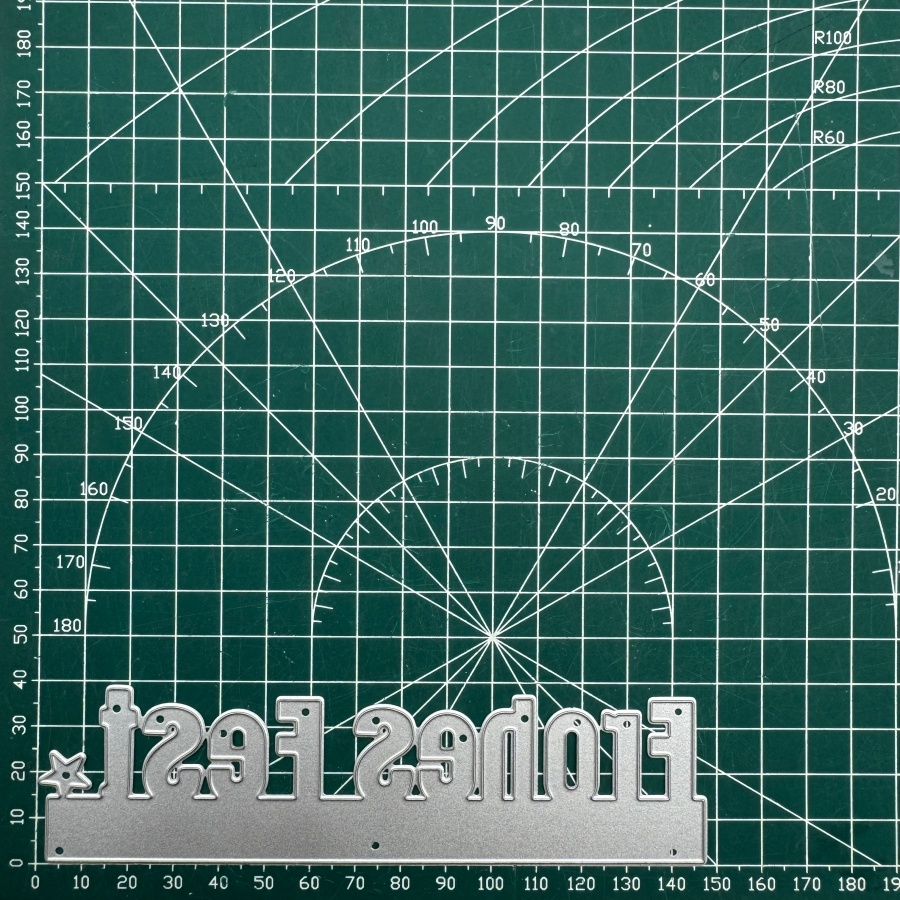Image of 2026 New Arrival Frohes Fest Letter Metal Cutting Dies For Scrapbooking Card Making Stencils Embossing Craft Decoration