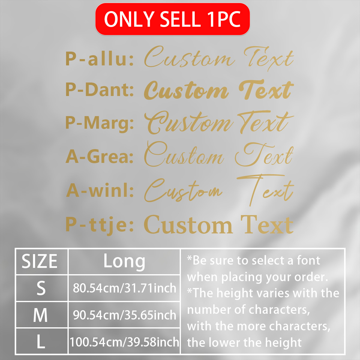 TEMU 1 autocollant mural personnalisable avec lettre, 6 styles de polices disponibles, personnalisé pris en charge, multicolore et de différentes