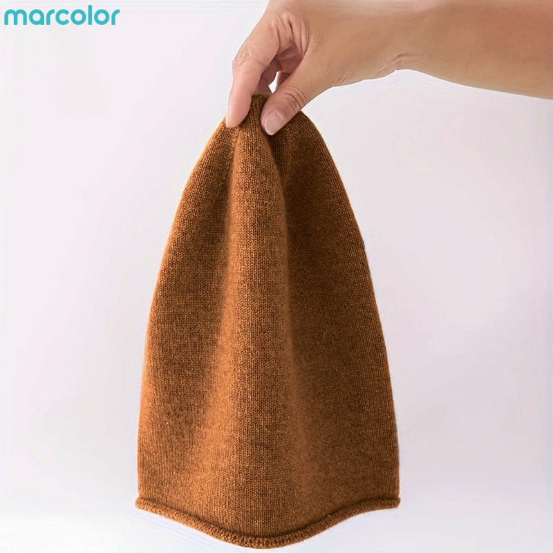 TEMU 2026 New Arrival(marcolor) Simple And Soft Hat- Suitable For Daily Commuting In Autumn And Winter, Available In Multiple Colors, Perfect As A
