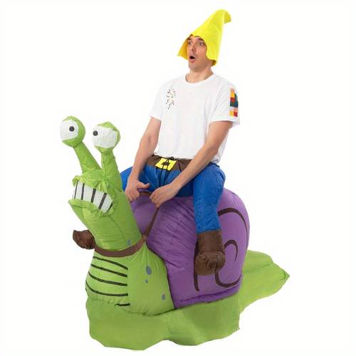 inflatable snails costume adult snails costume inflatable costumes women men ride on snails costume fancy funny snails costumes christmas halloween blow up costumes