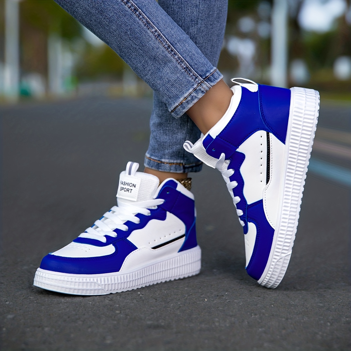 Men's & Women's High-Top Sneakers, Platform Shoes