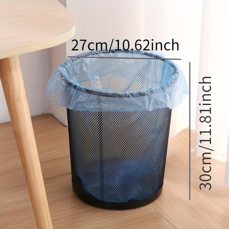 5 pack small garbage bags polyethylene disposable trash bags for bathroom kitchen cleaning storage suitable for living room toilet clothes ideal for yard waste details 0