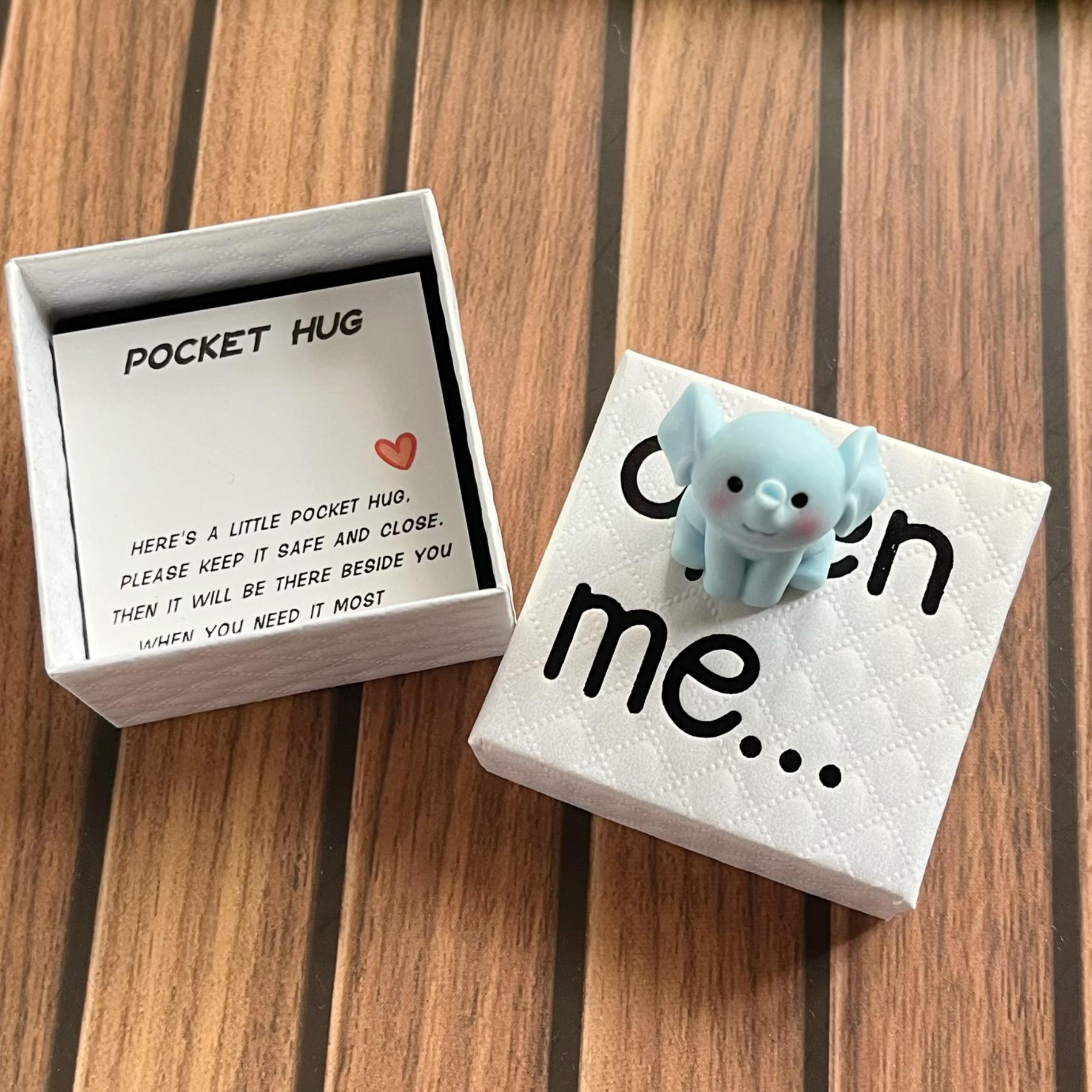 TEMU Elephant Gift Box, Surprise Box, Gift Packaging Box - With Mini Greeting Card, Gift For Family, , Partners, Universal For Holidays, Suitable For