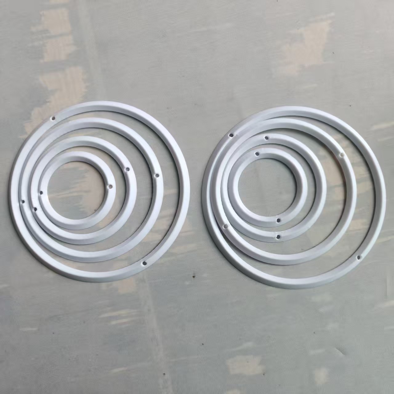 8pcs Dart Practice Rings, Optional, Precision Training Rings, , Durable Plastic Material, Compatible With Most Dartboards, For Professionals