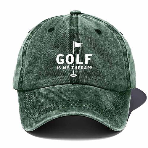 sporty cap with golf pattern decoration a must have for outdoor sports