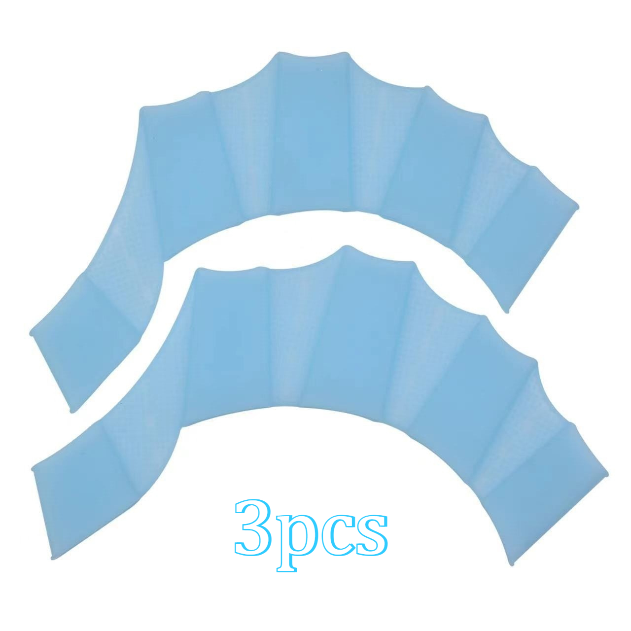 TEMU Ensemble complet de 3 pièces de et gants de natation en silicone adaptés à la plongée, au snorkeling, au pagayage - Palm Duck Duck avec gants