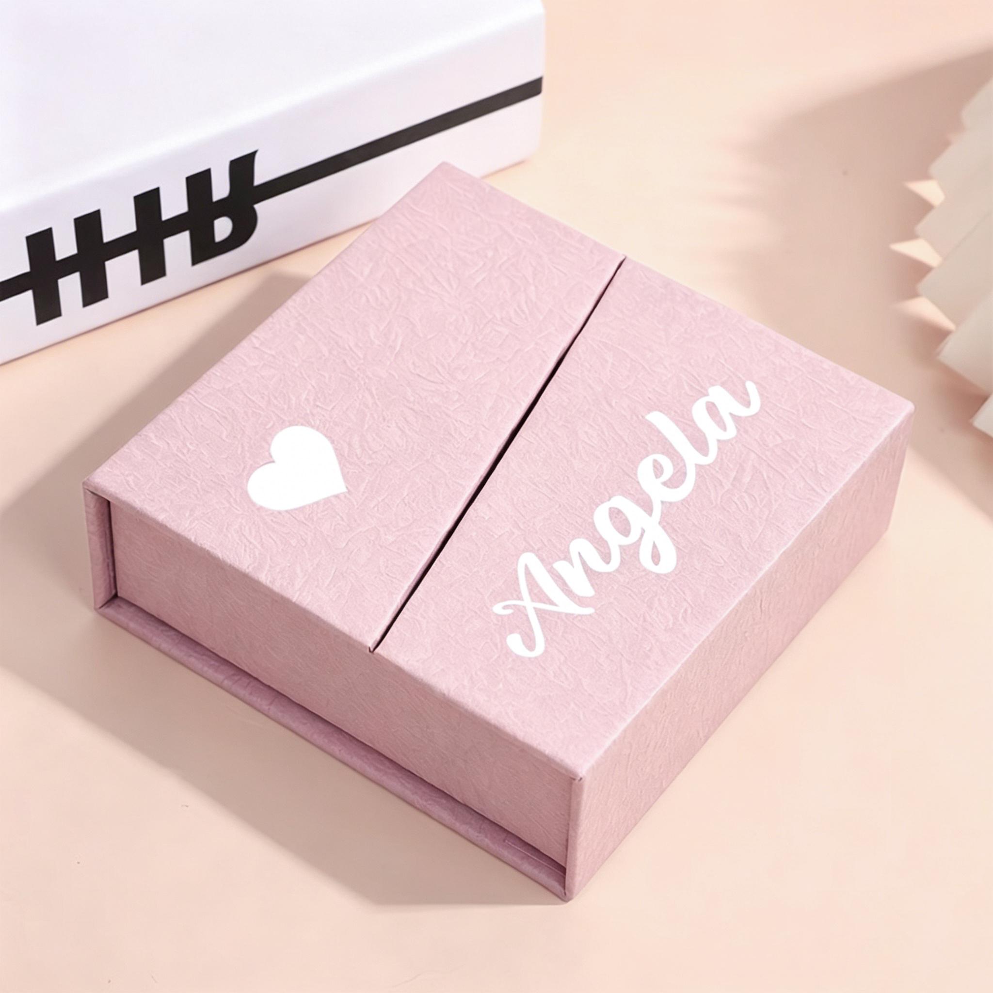 Customizable Elegant Jewelry Storage Box, Gift for All Occasions