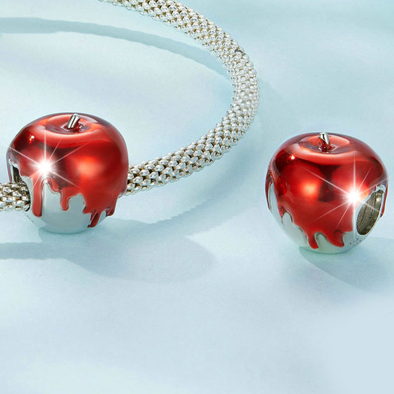 Image of 1pc Of Red Bead Decoration For Christmas, A Perfect Gift For , Suitable For Parties, Daily Commutes, Music Festivals, Halloween, Christmas, And Banquets