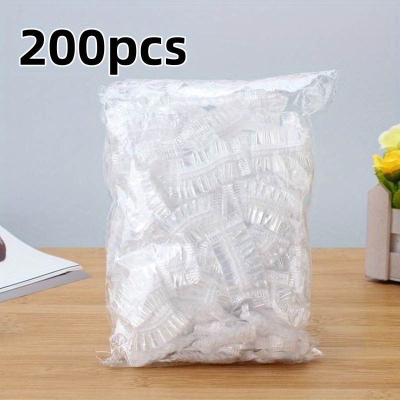 200/400pcs Stretchable Pet Hair Ear Guards - Waterproof Transparent Disposable Salon & Home Ear Guards Protection Covers, Hand Wash Only
