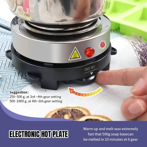 making kit basic making materials a pouring pot and molds suitable for adults and beginners as a craft project