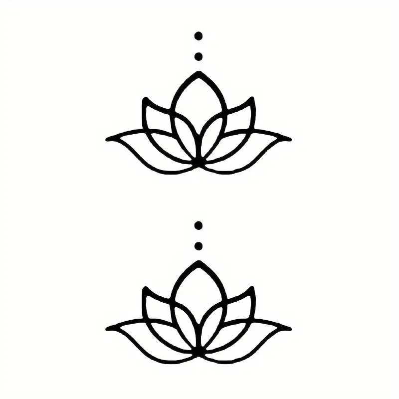 For Lotus Decal Mirror Sticker, Sticker