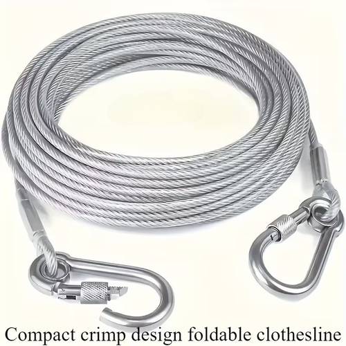 portable foldable clothesline with a durable and sturdy stainless steel structure suitable for outdoor hanging garden fences and tent support tracks an for camping accessories bathrooms and dormitories a dorm