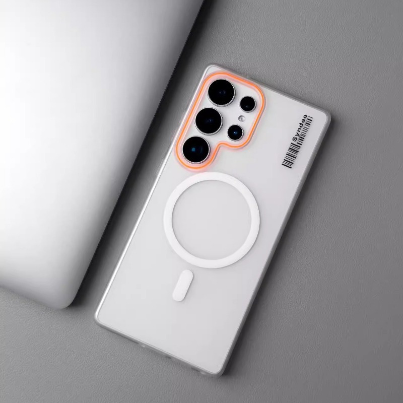 E-shop Handyhülle - Hochwertige, leichte Luxus Mattierte Magnetische Handyhülle für Samsung S25Ultra S24+ Acryl S23 Neue S23U Transparent S25Plus